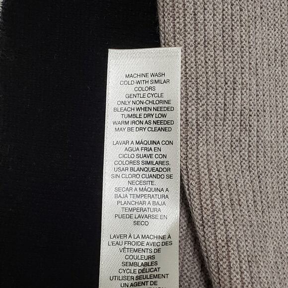 Chico's Zenergy Cotton Cashmere Long Open Cardigan Stripe Colorblock Sz XL (4) - Picture 9 of 14